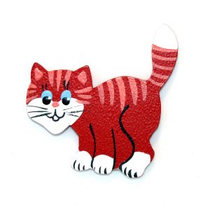 Kissa - punainen pystyhäntä